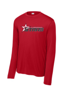 St Josephine Bahkita Red Performance Long Sleeve Shirt
