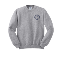 Our Lady of Peace Gray Crewneck Sweatshirt