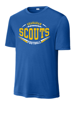 Shanahan Scouts Football Royal Performance Short Sleeve