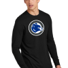 Adult Black Longsleeve With Cubs Circle Logo Full Chest
