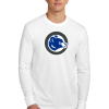 Adult White Longsleeve With Cubs Circle Logo Full Chest