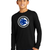 Youth Black Longsleeve With Cubs Circle Logo Full Chest