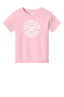 BC3001T Pink Toddler Short Sleeve Tee