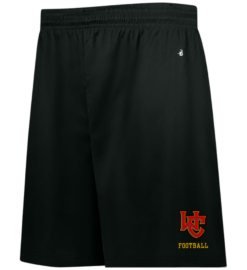 4107 Black Short with left leg logo
