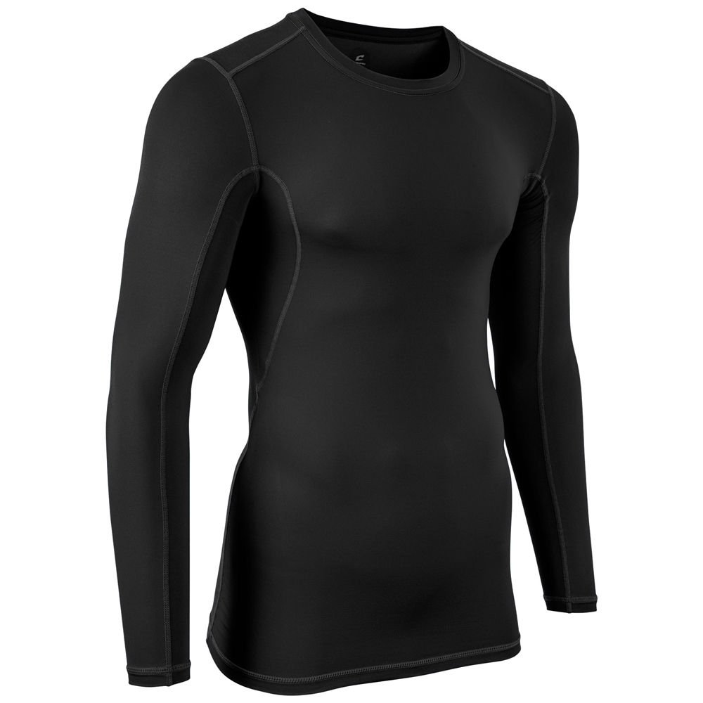Champro CJ03 Lightning Compression 2.0 Long Sleeve Shirt - Black detail