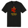 DM130 Black TriBelnd Tshirt with WC Football on front
