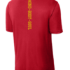 ST350 True Red Performance Shirt with full chest and back logo - back