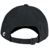 WC HC9 Black Adjustable Classic Cap with embroidered logo - back