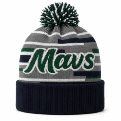 Columbus Mavericks Knit Beanie with Pom