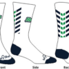 Columbus Mavericks White Knit Crew Socks