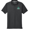 ST680 Iron Gray PosiCharge Micro-Mesh Polo with embroidered Columbus Mavericks logo