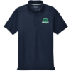 ST680 Navy PosiCharge Micro-Mesh Polo with embroidered Columbus Mavericks logo
