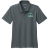 Y110 Graphite Youth Dry Zone UV Micro-Mesh Polo with embroidered Columbus Mavericks logo