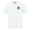 DM130 White Triblend Shirt with Columbus Mavericks Logo Left Chest