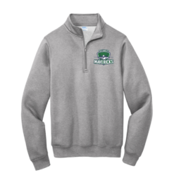 PC78Q Athletic Heather Core Fleece 1/4-Zip Pullover with Columbus Mavericks logo left chest