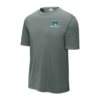 ST350 Gray Concrete PosiCharge Competitor Tee with Columbus Mavericks logo left chest