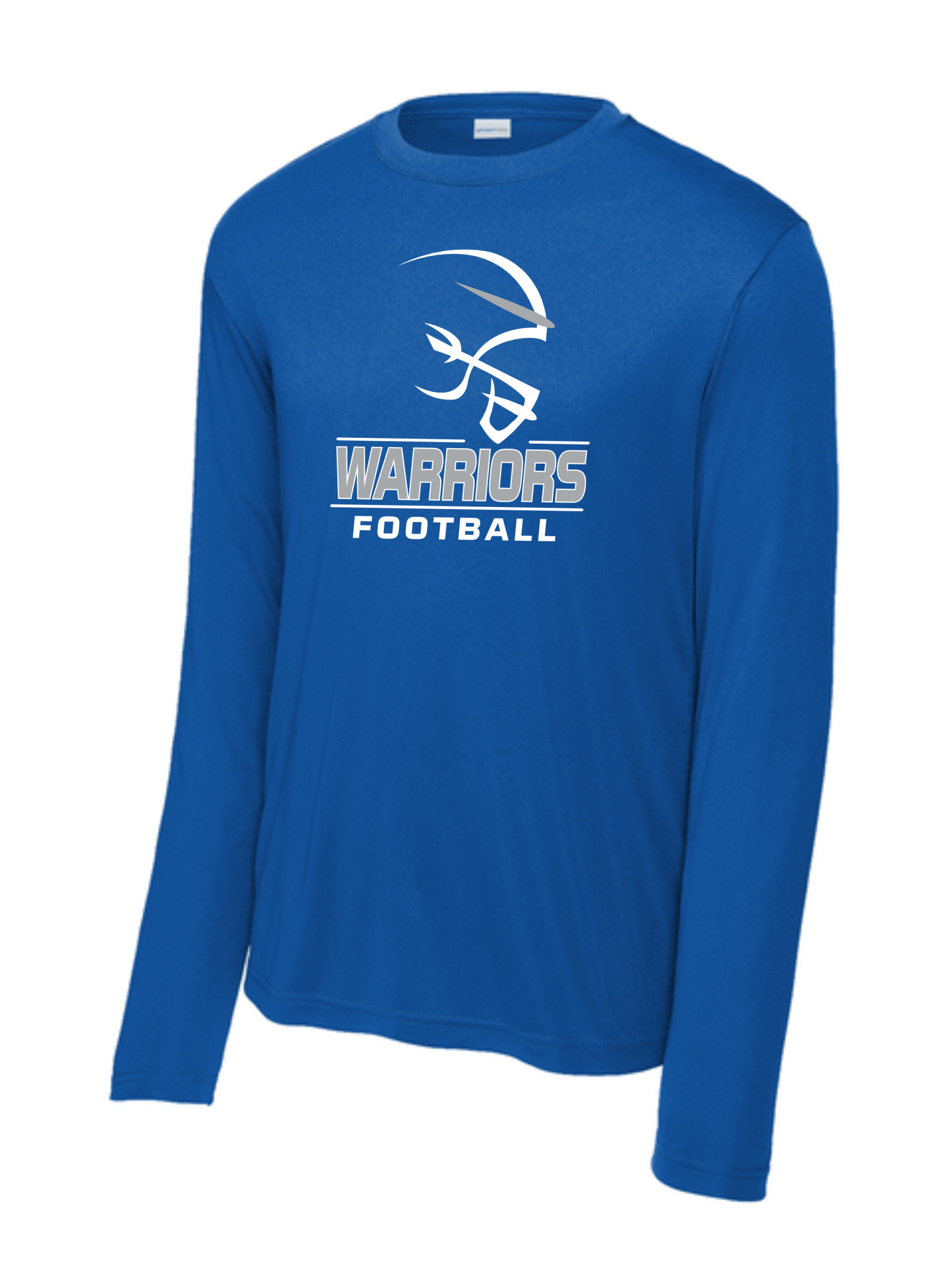ST350LS True Royal Long Sleeve Performance Tshirt