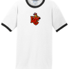 710 whiteblack ringer tee with wc logo