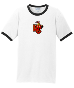 710 whiteblack ringer tee with wc logo
