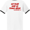 710 whiteblack ringer tee with wc logo back