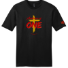DT6000 Black Very Important Tee with Audience of One logo