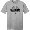 DT6000 Light Heather Gray Half Ball Logo
