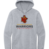 DT6100 Light Heather Gray Stacked Logo
