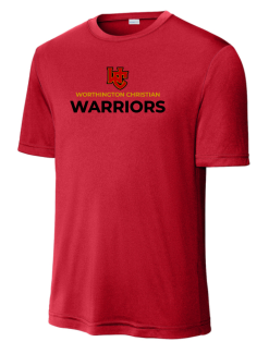 ST350 True Red Performance Competitor Tee with Warriors logo