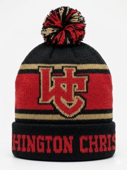 WC Knit Winter Beanie with Pom Pom