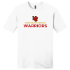 White District Perfect Tri tee with the standard Worthington Christian logo across the chest