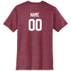 dt6000 heather cardinal tshirt back