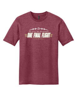 dt6000 heather cardinal tshirt front