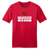 Classic Red District Very Important Tee with the Worthington Christian Warrior Golf logo across the chest