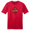 Classic Red District Very Important Tee with the We Are Worthington Christian logo printed across the chest