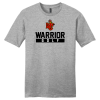 Light Heather Gray District Very Important Tee with the Worthington Christian Warrior Golf logo across the chest