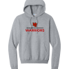 Athletic Heather Port & Company Core Fleece pullover hoodie with the standard Worthington Christian logo across the chest