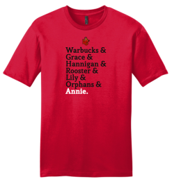 dt6000 classic red wc annie full chest logo