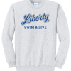 PC78 Crewneck Sweatshirt in Ash with Olentangy Liberty Swim & Dive Logo