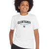 YST350 White Youth PosiCharge Competitor Tee with Olentangy Grizzlies Logo